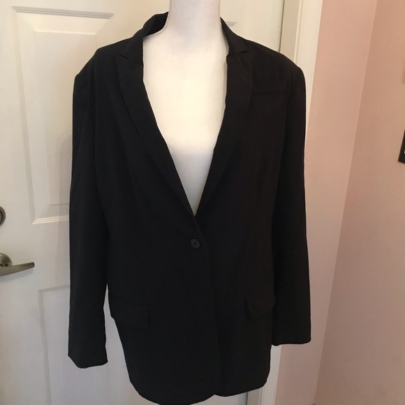 norma kamali boyfriend jacket